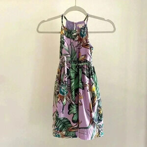 Crewcuts size 5 tropical cotton dress